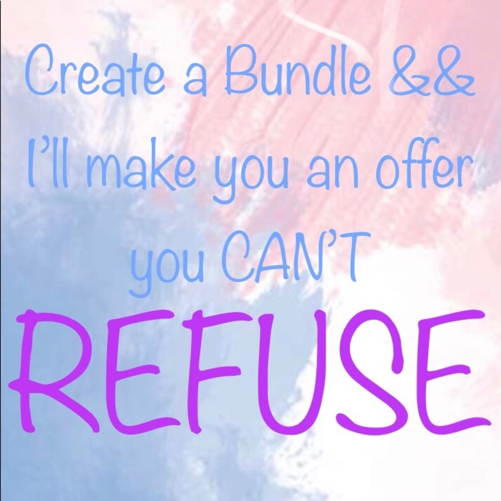 Bundle your FAV tops && I’ll give you a ###